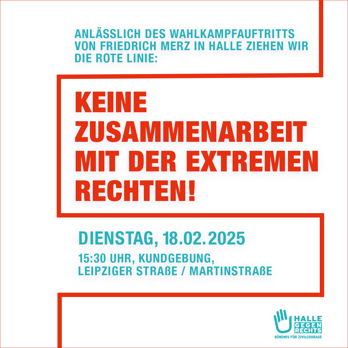 Keine Zusammenarbeit der Extremen Rechten!